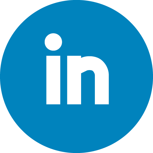 Ein Piktogramm des offiziellen Linked-In-Logos.