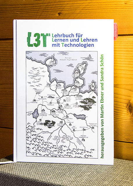 Das Foto illustriert das Buch "L3T - Lehrbuch für Lernen und Lehren mit neuen Technologien" herausgegeben von Martin Ebner und Sandra Schön.